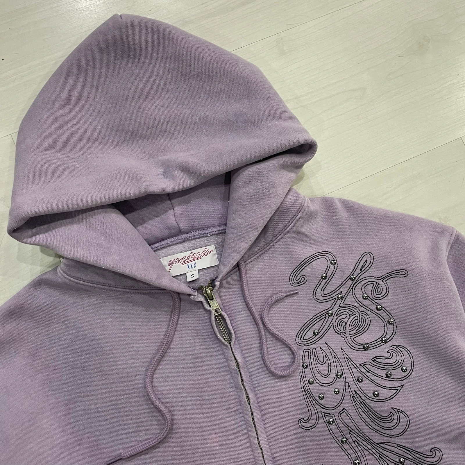 Yardsale - Ombre Zip Hoodie (Paars) – photo 2